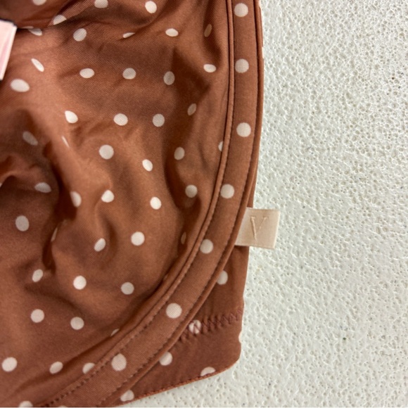 Victoria’s Secret Polka Dot Underwire Bra in Brown - Size 36DDD - Picture 6 of 7